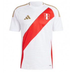 Billiga Peru Hemmatröja Copa America 2024 Kortärmad